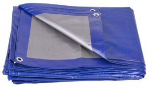 Plachta Tarpaulin Profi 04x06 m, 140 g/m, zakrývacia, modrá