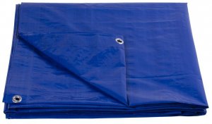 Plachta Tarpaulin Standard 10x20, zakrývacia, 80 g/m2, modrá