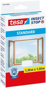 Sieť tesa® Standard, proti hmyzu a komárom, biela, 1500 mm, L-1,5 m