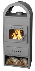 Kachle Thalia Nera Plus, 6.5 kW, 120 cm