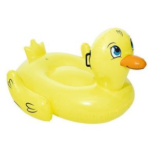 Kačička Bestway® 41102, Duck rider, detská MAXI, nafukovacia, 1,35x0,91 m