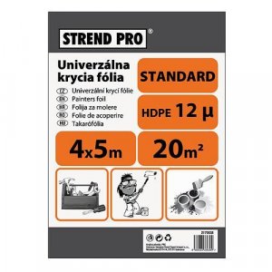 Fólia Strend Pro maliarska, Standard 4x12,5 m, 12µ, zakrývacia