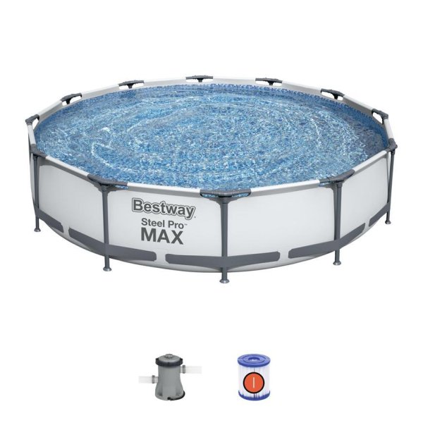 Bazén Bestway® Steel Pro MAX, 56416, filter, pumpa, 3,66x0,76 m