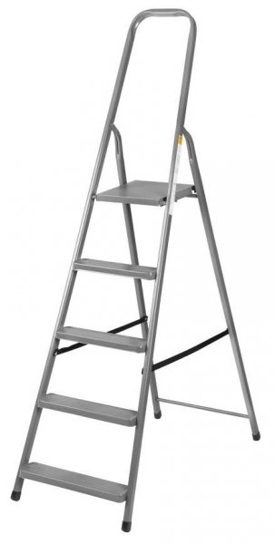 Schodiky Strend Pro ST-D7, 7 stupňové, oceľové, 219 cm, nosn. 125 kg