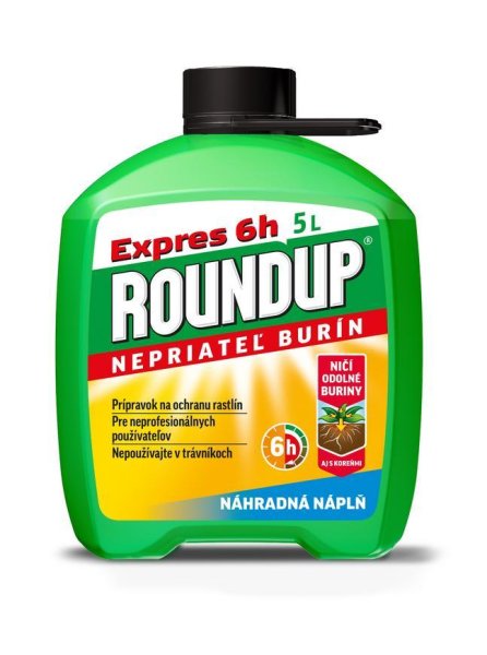 Roundup Expres, 6h, 5l, - Premix náhradná náplň