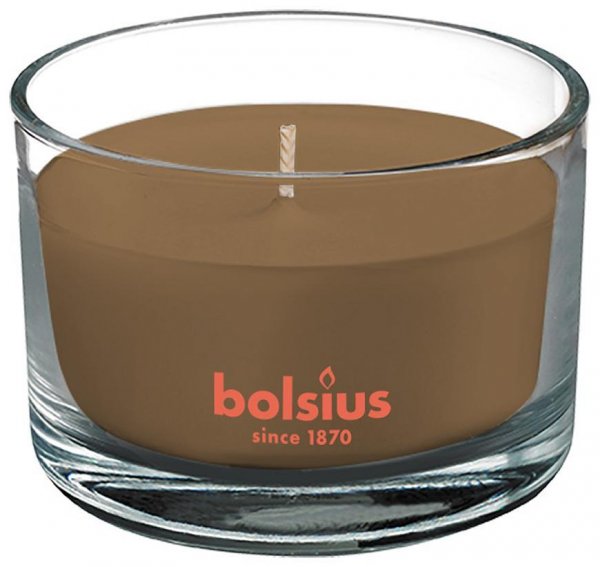 Sviečka bolsius Jar True Scents 63/90 mm, škorica/jablko