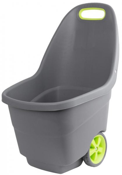 Vozik Keter® EASY GO XL 62 L, čierny, záhradný, na drevo