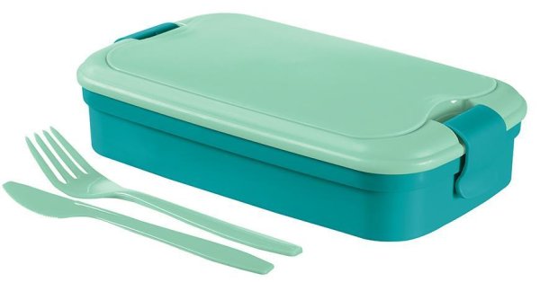 Box Curver® Picnic Lunch&Go, 1,3L, modrý, dóza, 13x23x7 cm