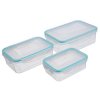 Doza MagicHome Lunchbox set 04x3 0,50/1,00/1,50 lit, sada 3 ks, obdĺžnikové, Clip